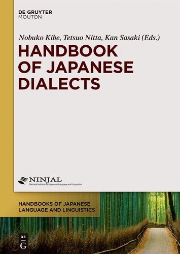 Handbook japanese dialects - handbook, of