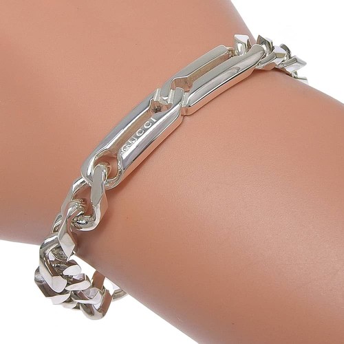 Bracciale gucci kibe argento - bracciale,